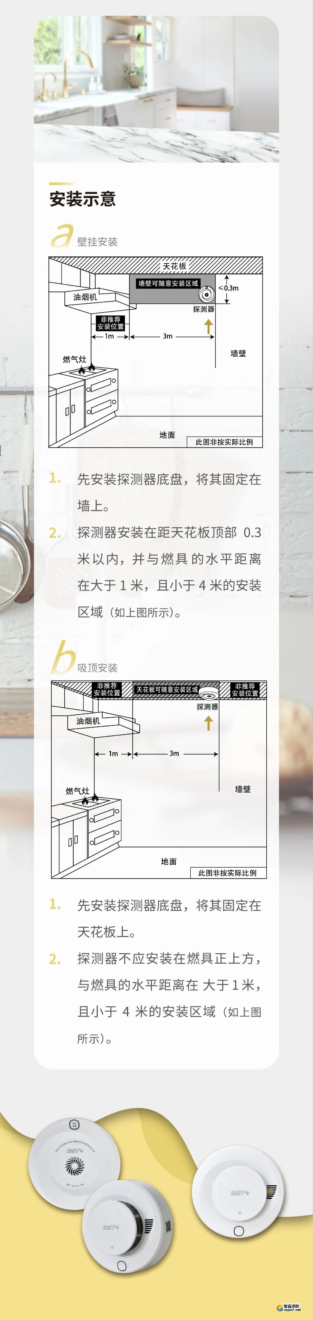 山东海湾JT-230-AG-NB-CN家用可燃气体探测器参数特点